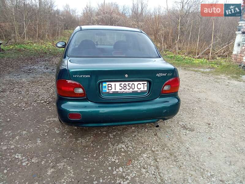 Седан Hyundai Accent 1997 в Надворной фото 7 Седан Hyundai Accent 1997 в Надворной