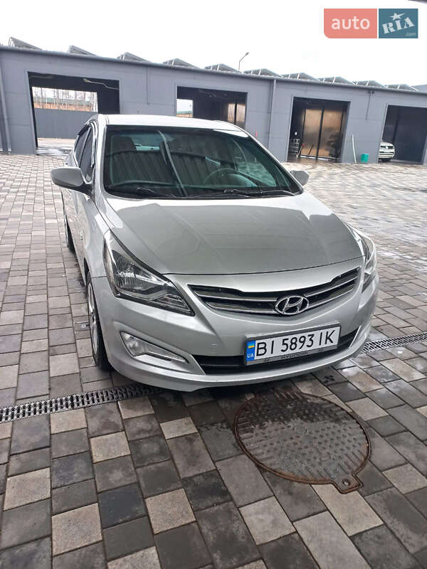 Седан Hyundai Accent 2016 в Полтаве