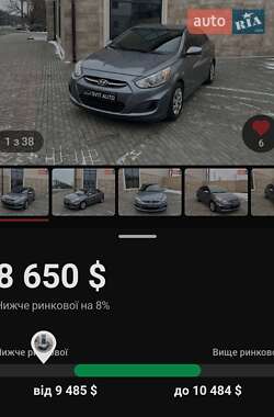 Седан Hyundai Accent 2016 в Николаеве