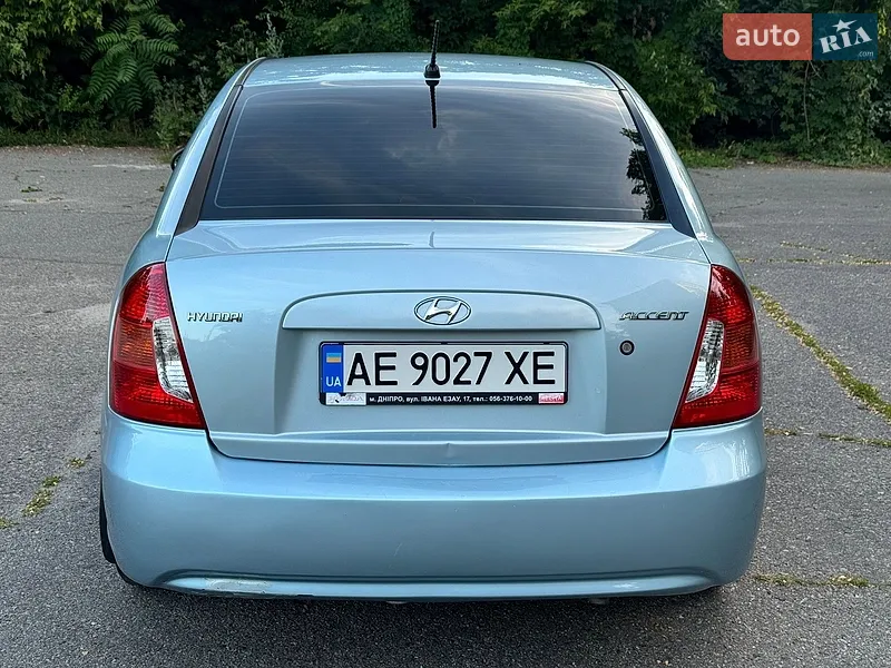 Hyundai Accent 2008 VIN NLHCM41AP9Z152923 фото оголошення 6 з 62