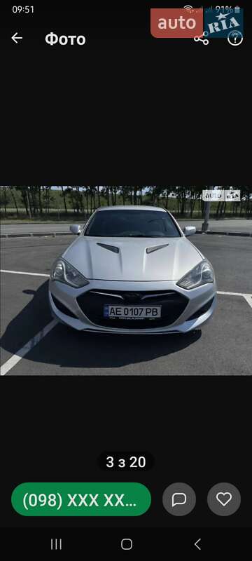 Купе Hyundai Genesis 2013 в Кривому Розі