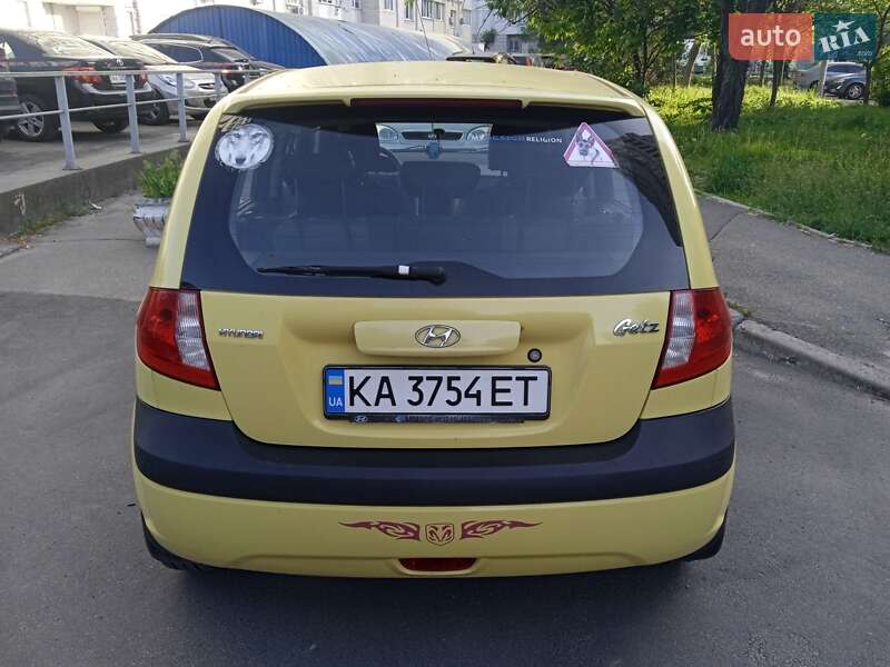 Хэтчбек Hyundai Getz 2008 в 