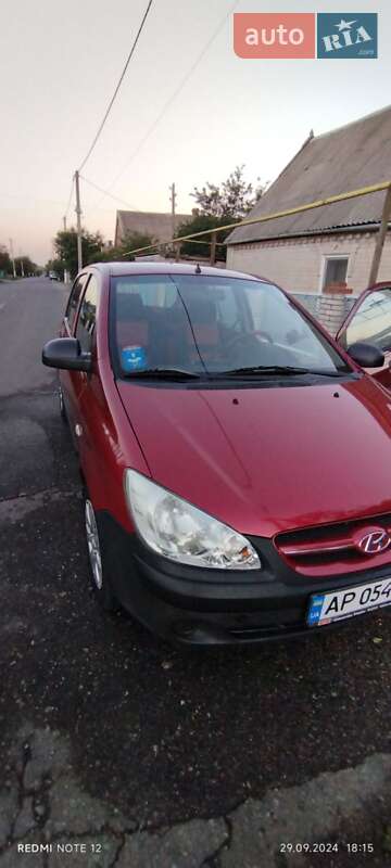 Хэтчбек Hyundai Getz 2008 в Запорожье