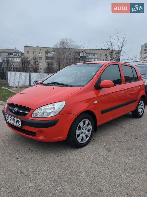 Хэтчбек Hyundai Getz 2010 в Каменке