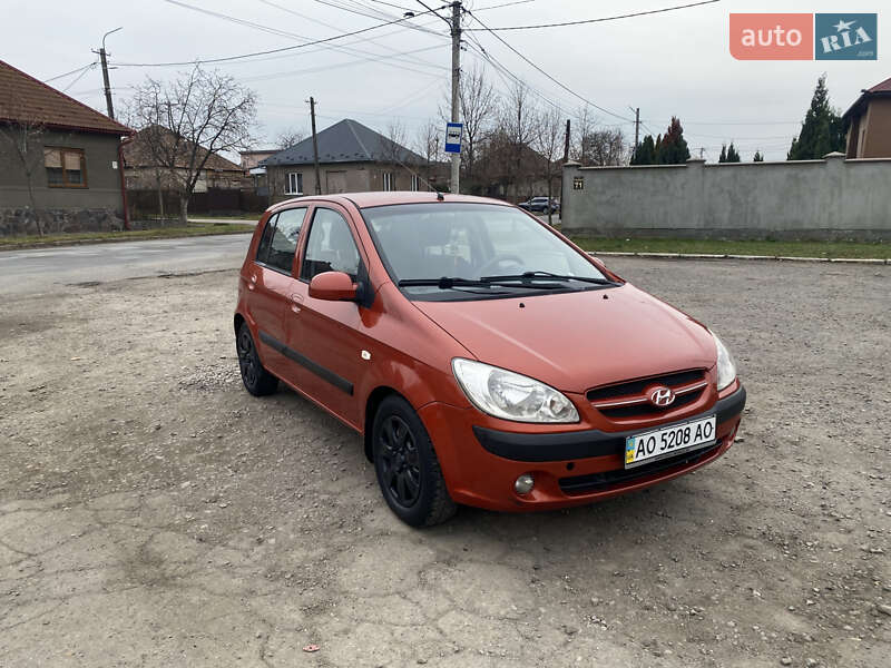 Хэтчбек Hyundai Getz 2008 в Мукачево