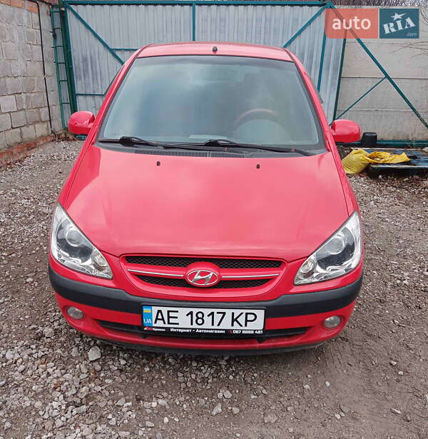 Хэтчбек Hyundai Getz 2007 в Днепре
