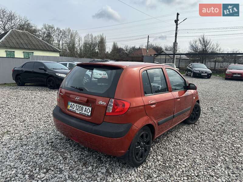 Хэтчбек Hyundai Getz 2008 в Днепре