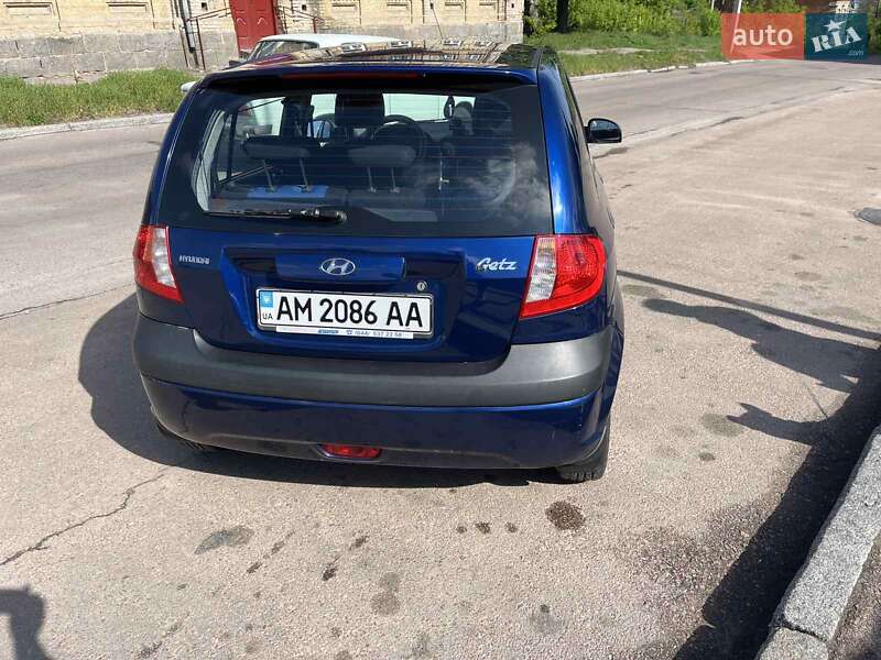 Хэтчбек Hyundai Getz 2007 в Петропавловской Борщаговке