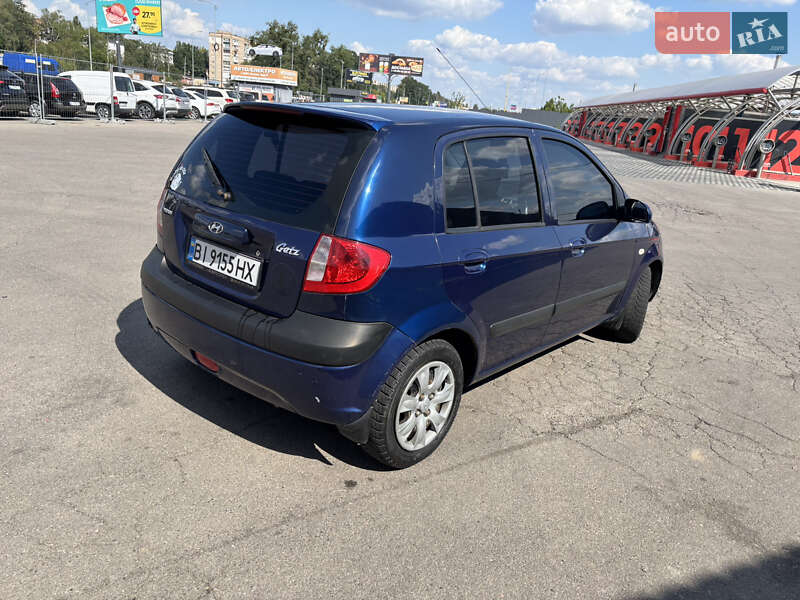 Хэтчбек Hyundai Getz 2007 в Полтаве