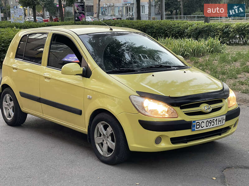 Хэтчбек Hyundai Getz 2008 в 