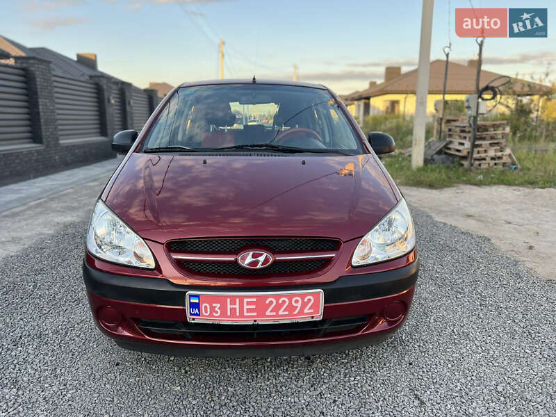 Хэтчбек Hyundai Getz 2008 в Луцке