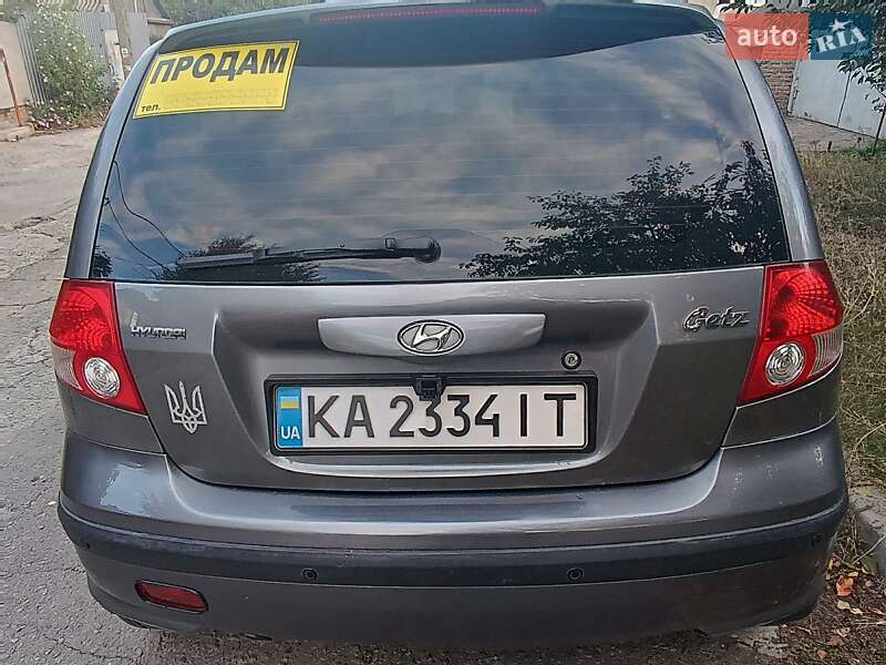 Хэтчбек Hyundai Getz 2005 в Днепре