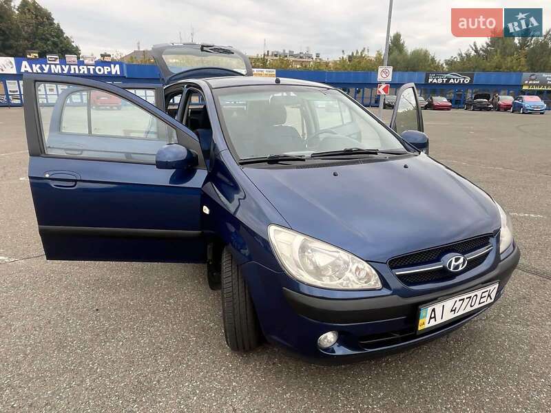 Хетчбек Hyundai Getz 2006 в Вишневому фото 4 Хетчбек Hyundai Getz 2006 в Вишневому