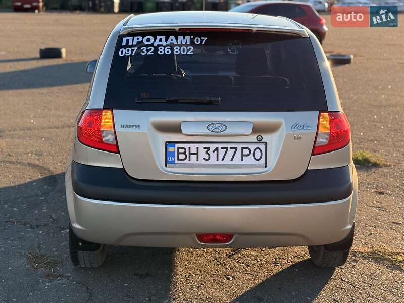 Хетчбек Hyundai Getz 2007 в Одесі фото 8 Хетчбек Hyundai Getz 2007 в Одесі