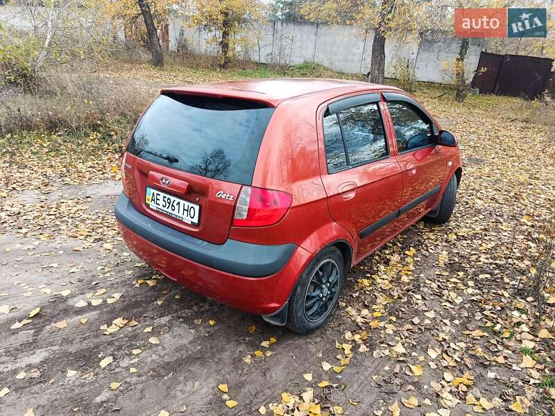 Хетчбек Hyundai Getz 2008 в Дніпрі фото 4 Хетчбек Hyundai Getz 2008 в Дніпрі
