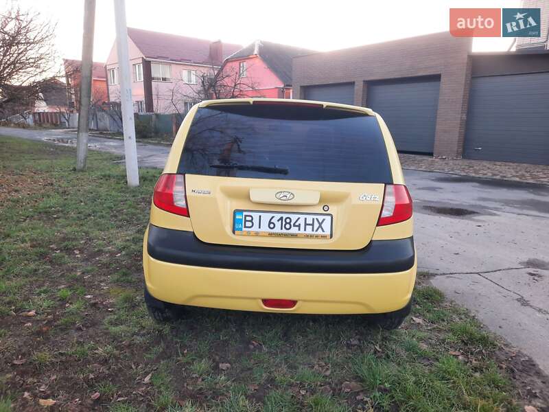 Хетчбек Hyundai Getz 2008 в Лубнах