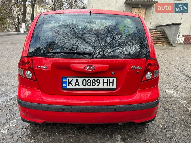 Хетчбек Hyundai Getz 2004 в Вишгороді