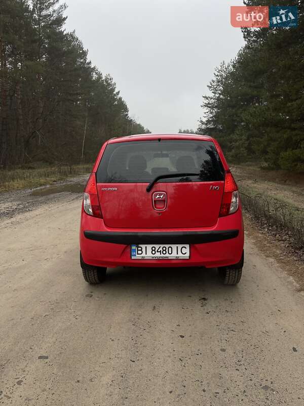 Хетчбек Hyundai i10 2008 в Полтаві фото 3 Хетчбек Hyundai i10 2008 в Полтаві