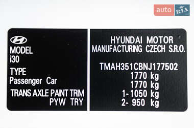 Хэтчбек Hyundai i30 2022 в 