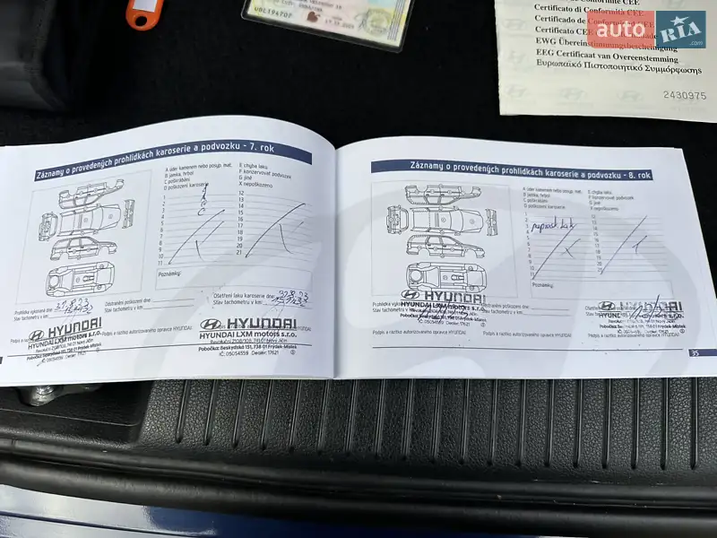 Универсал Hyundai i30 2018 в Ивано-Франковске документ