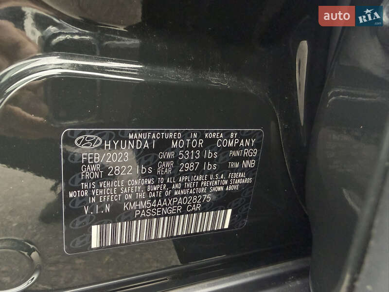 Фастбек Hyundai Ioniq 6 2023 в Запоріжжі