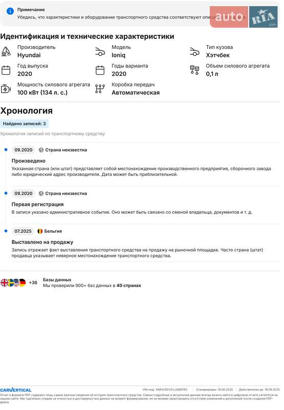 Ліфтбек Hyundai Ioniq 2020 в Києві