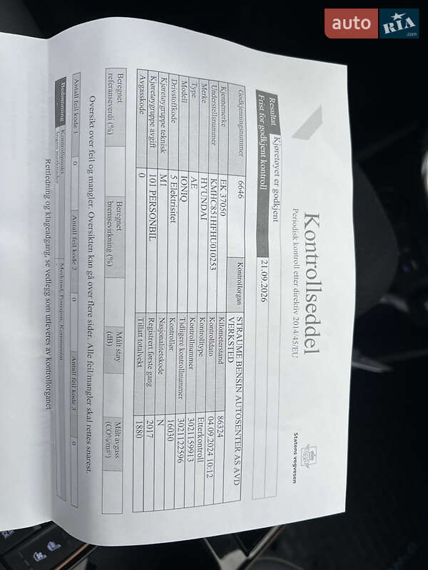 Лифтбек Hyundai Ioniq 2017 в Луцке