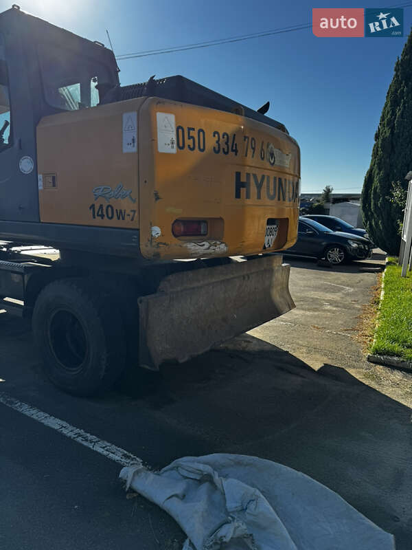 Екскаватор навантажувач Hyundai R 200-W7 2007 в Білій Церкві