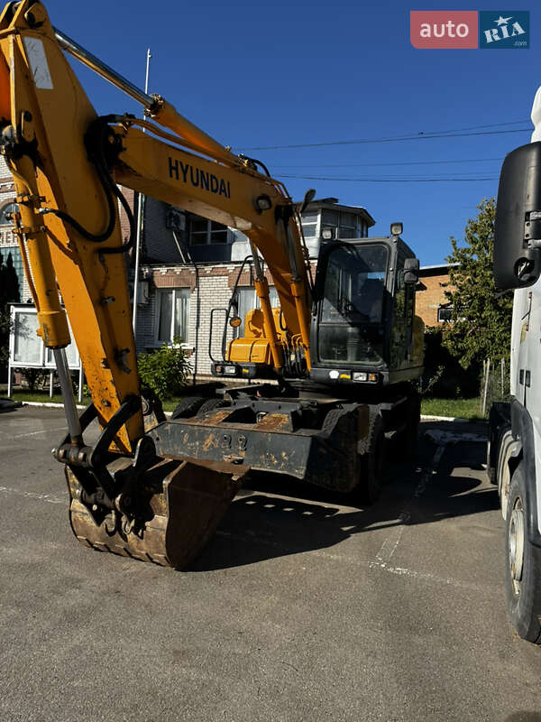 Екскаватор навантажувач Hyundai R 200-W7 2007 в Білій Церкві