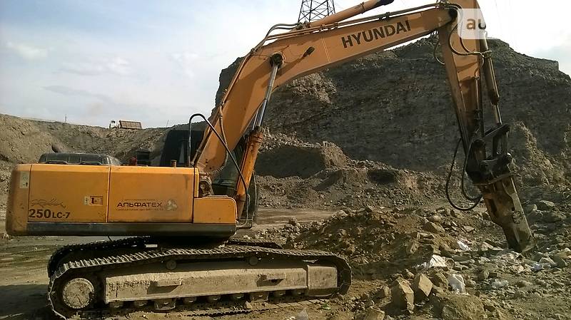 Гусеничний екскаватор Hyundai ROBEX 2008 в Запоріжжі