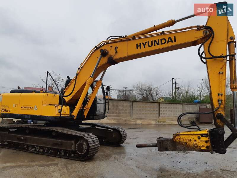 Гусеничний екскаватор Hyundai ROBEX 2008 в Запоріжжі