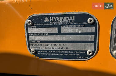 Миниэкскаватор Hyundai ROBEX 2015 в 