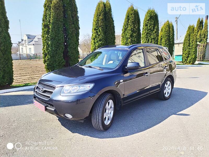 Позашляховик / Кросовер Hyundai Santa FE 2008 в 
