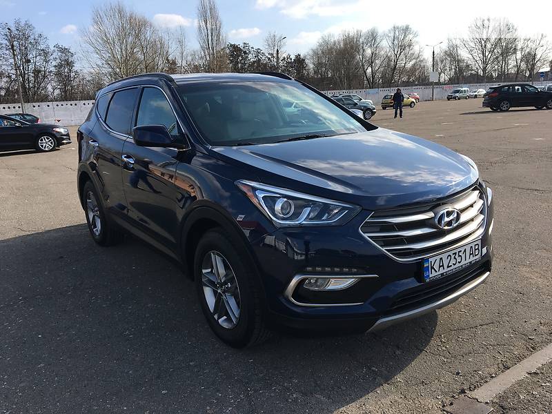 Позашляховик / Кросовер Hyundai Santa FE 2016 в Києві