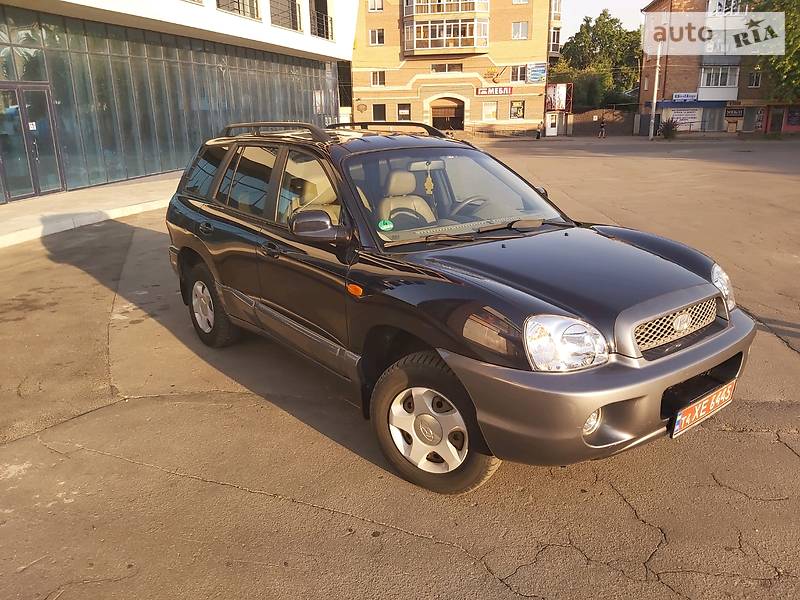 Позашляховик / Кросовер Hyundai Santa FE 2004 в Умані