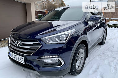 Позашляховик / Кросовер Hyundai Santa FE 2016 в Києві