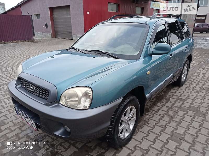 AUTO.RIA – Продам Хюндай Санта Фе 2002 газ пропан-бутан / бензин 2.7 ...