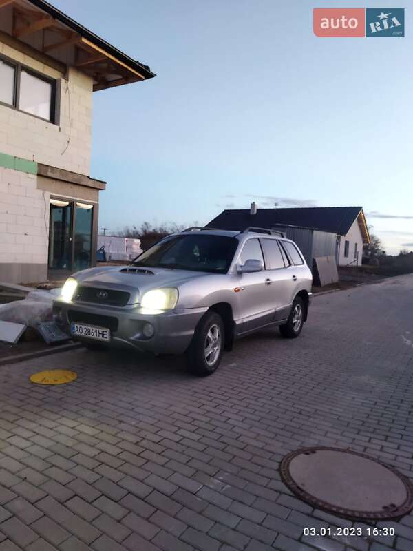 Позашляховик / Кросовер Hyundai Santa FE 2002 в Хусті