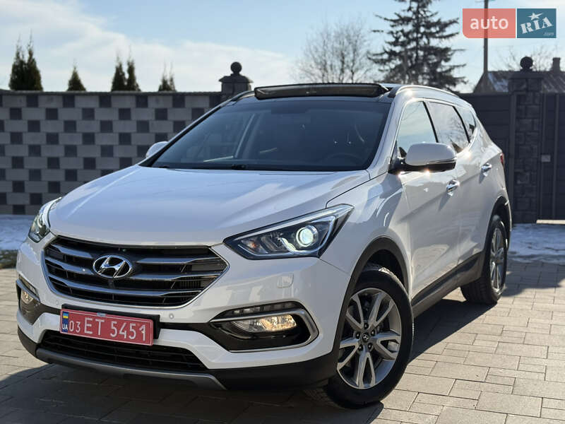 Внедорожник / Кроссовер Hyundai Santa FE 2017 в Ровно