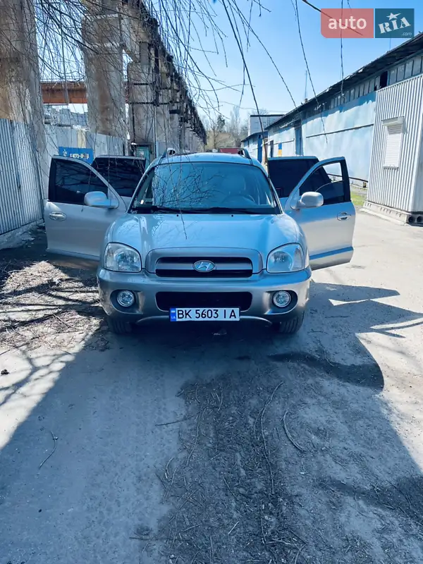 Внедорожник / Кроссовер Hyundai Santa FE 2005 в 