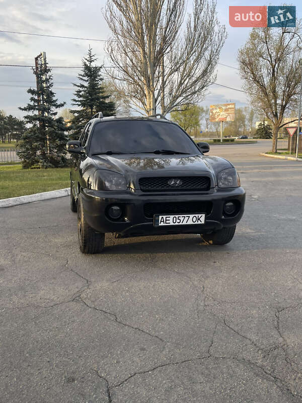 Внедорожник / Кроссовер Hyundai Santa FE 2004 в Днепре