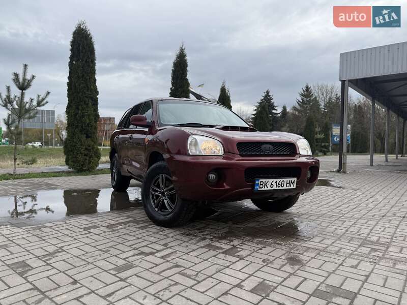 Внедорожник / Кроссовер Hyundai Santa FE 2001 в 
