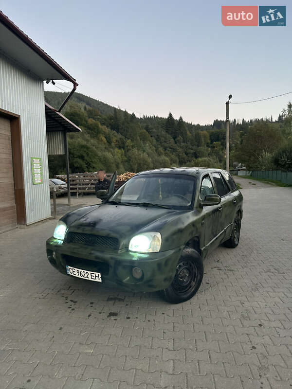 Внедорожник / Кроссовер Hyundai Santa FE 2000 в Верховине
