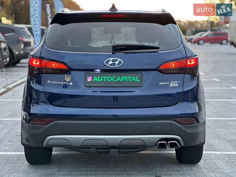 Позашляховик / Кросовер Hyundai Santa FE 2016 в Києві