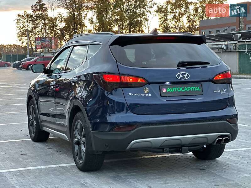 Позашляховик / Кросовер Hyundai Santa FE 2016 в Києві