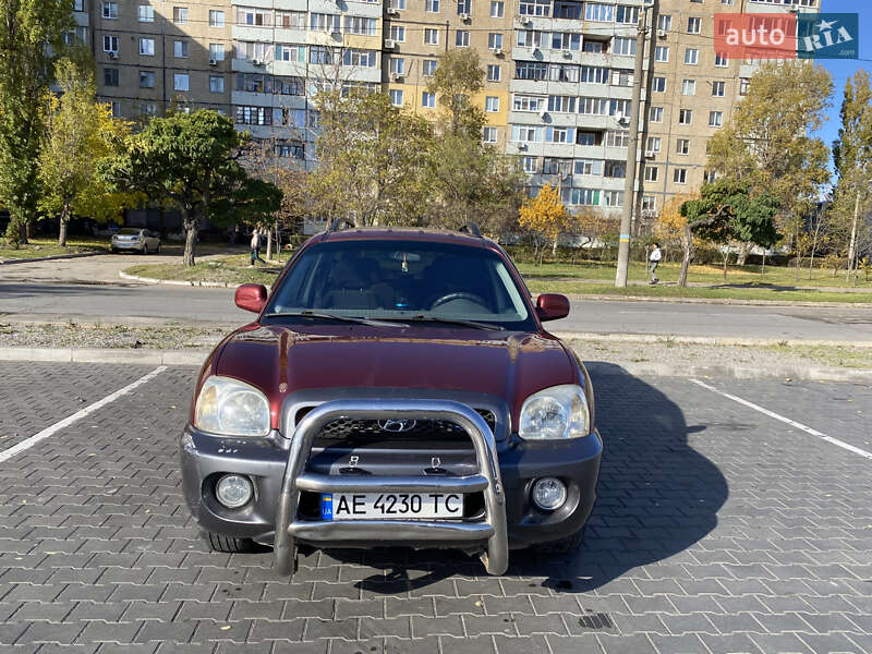 Внедорожник / Кроссовер Hyundai Santa FE 2003 в Каменском