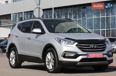 Позашляховик / Кросовер Hyundai Santa FE 2016 в Києві