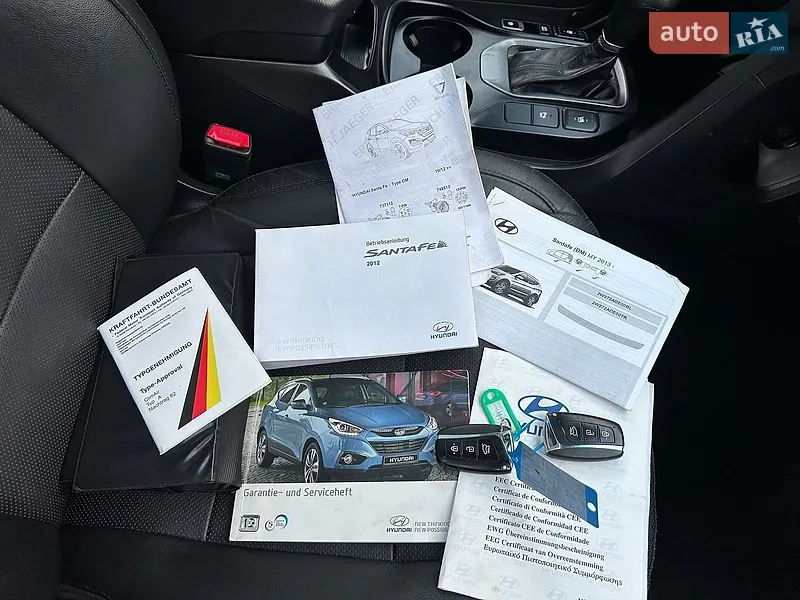 Внедорожник / Кроссовер Hyundai Santa FE 2014 в Хмельницком документ