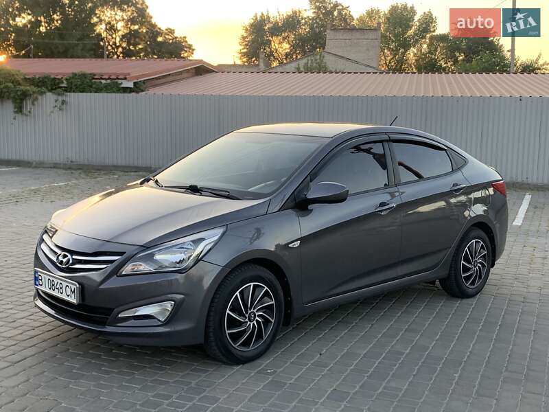 Седан Hyundai Solaris 2015 в Козельщине