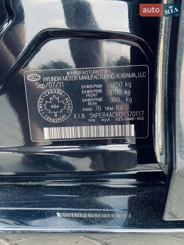 Седан Hyundai Sonata 2012 в Одессе